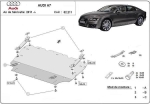 Метална кора под двигател и радиатор AUDI A7 Sportback (4GA, 4GF) от 2010