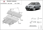Метална кора под двигател и скоростна кутия MITSUBISHI OUTLANDER I от 2003 до 2007