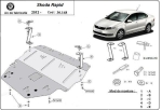 Метална кора под двигател и скоростна кутия SKODA RAPID от 2012