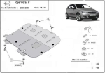 Метална кора под двигател и скоростна кутия OPEL CORSA C от 2000 до 2006