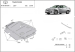 Метална кора под двигател TOYOTA COROLLA от 2008 до 2010 E15