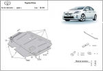 Метална кора под двигател TOYOTA PRIUS от 2009 до 2015