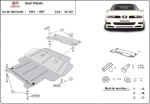 Метална кора под двигател и скоростна кутия SEAT TOLEDO от 1991 до 1999