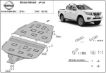 Метална кора под скоростна кутия NP300 след 2015 NISSAN NAVARA от 2010