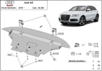 Метална кора под двигател AUDI Q5 (8R) от 2012