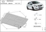 Метална кора под двигател и скоростна кутия OPEL CORSA D от 2006 до 2010