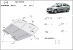 Метална кора под двигател и скоростна кутия OPEL ZAFIRA B от 2005 до 2008