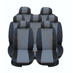 Калъфи/тапицерия за VW Touran, Sharan, Ford Galaxy, Citroen C8, Peugeot 307SW, Citroen C4 Grand Picasso, Peugeot 806, 807, Черни