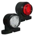 1 Брой LED мини светлини тип рогче за камион Ремарке Платформа Тип Очички 12V 24V