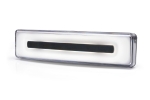 LED Светодиоден Габарит За Сенник На Скания Scania, С Букса, Бял, Е-Mark, Ефект Неон, 12V-24V