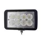 ЛЕД Диоден Халоген LED Фар - 3200lm 15,2cm 40W PRO - Трактор, Комбайн - Case , John Deere , Ford-New Holland , Komatsu
