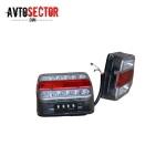 Комплект LED стопове за ремарке , камион и други 12V / 24V