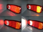 Комплект LED диодни стопове за БУС , ремарке , камион 12V