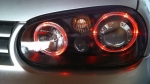 Кристални фарове Angel Eyes AUDI A3 (1996-2000) - черни