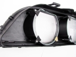 Стъкла за фарове за BMW E39 (1995-2000) - бял мигач