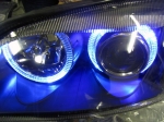 Кристални фарове Angel Eyes VW PASSAT B5.5 (01-05) - хром