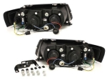 Кристални фарове Dayline VW PASSAT 3B/ B5 (97-00) - черни