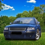 Решетка без емблема VW PASSAT B5.5 (2001-2005) - хром
