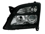 Кристални фарове за OPEL VECTRA C (02-05) - черни
