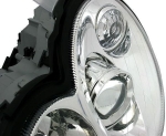 Кристални фарове Mercedes C-CLASS C203 (2000-2003) - спорт купе