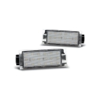 LED плафони за регистрационен номер за RENAULT TWINGO 2/ CLIO 3/MEGANE 2,3/ LAGUNA 2,3