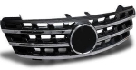 Решетка за Mercedes ML W164 (2005-2008) - черна с хромлайсни