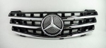 Решетка за Mercedes ML W164 (2005-2008) - черна с хромлайсни