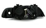 Кристални фарове Angel Eyes BMW E39 (1995-2000) - черни