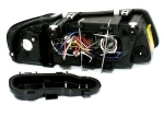Кристални фарове ANGEL EYES Audi A3 (2000-2003) - черни
