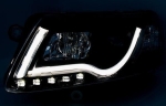Кристални фарове с лайтбар за Audi A6 4F (2004-2008)