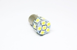 Диодна крушка тип BA15S с 13 SMD диода единична светлина Бяла