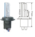 Ксенонова крушка Н7C 6000K 35W - скъсена
