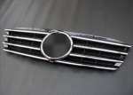 Решетка за Mercedes W203 (00-07) sedan - 4 ребра черна