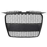 Решетка с поставка за емблема за Audi A3 (2003-2008) - RS-Look Черна