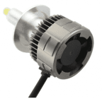 Комплект 3D CSP LED ЛЕД диодни крушки H7 Х7 12V 100W 20000lm за фарове Canbus без грешки 360° градуса