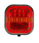 Комплект Безжични Диодни Лед Led Стопове Wireless С Магнит Неон Neon Ефект 12V-24V за Ремарке Каравана Платформа и др.