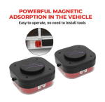 Комплект Безжични Диодни Лед Led Стопове Wireless С Магнит Неон Neon Ефект 12V-24V за Ремарке Каравана Платформа и др.