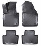 Гумени стелки тип леген за Volvo XC90 Hybrid (2018+), модел RizLine