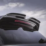 Спойлер антикрило universal / Addition to Volkswagen Golf 6 (2008-2013) Otr Style - 2бр. Добавки - черен гланц