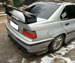 Спойлер антикрило за BMW E36 sedan / coupe - LTW M3 GT Class 2 - черен гланц