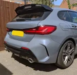 Спойлер антикрило за BMW F40 (2019+) M-Perfomance design - черен гланц