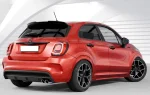 Спойлер антикрило за Fiat 500X (2014+) - черен гланц