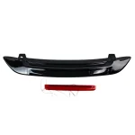 Спойлер антикрило за Honda Jazz (2004-2007) с трети стоп - черен гланц