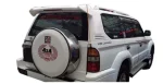 Спойлер антикрило за Toyota Land Cruiser Prado J90 - черен гланц