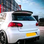 Спойлер антикрило за Volkswagen Golf 6 GTI / R - черен гланц