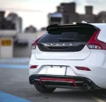 Спойлер антикрило за Volvo V40 (2012-2018) - черен гланц