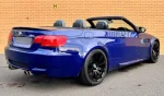 Спойлер за багажник за BMW E93 (2007-2014) cabrio - черен гланц