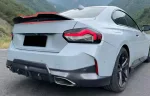 Спойлер за багажник за BMW G42 (2022+) coupe M-Performance - черен гланц