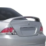 Спойлер за багажник за Mitsubishi Lancer (2005+) с трети стоп - черен гланц