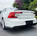 Спойлер за багажник за Volvo S90 (2020+) - черен гланц